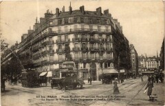 Paris 5e Place Maubert, au Bd Saint-Germain F. Fleury à Paris 5e