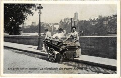 Carte postale ancienne Paris Petits Metiers la marchande des quatre saisons
                                                                     à Paris
                                
