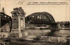 Viaduc du Métropolitain à Austerlitz à Paris 13e