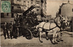 Paris Sapeurs-Pompiers Firefighters Voiture fourgon