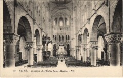 Vitre interieur de l'Eglise Saint-Martin
