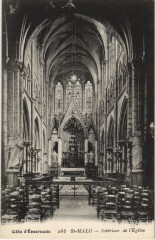 St Malo Interieur de l'Eglise