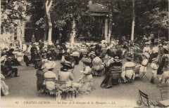 Chatel Guyon Parc et le Kiosque de la Musique