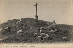 Carte postale ancienne Chatel-Guyon Le Calvaire
                                                                     à Châtel-Guyon
                                
