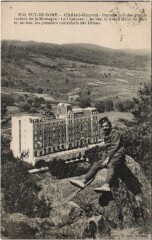 Chatel Guyon Paysage pris des grands rochers
