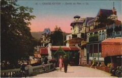 Chatel Guyon entree du Parc