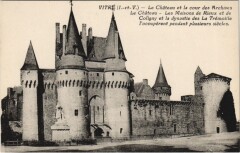 Vitre le Chateau et la cour des Archives