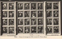 Vitre Emaux de Limoges de 1544