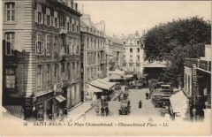 St Malo Place Chateaubriand