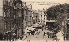 St Malo Place Chateaubriand