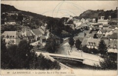 La Bourboule Le Quartier Bas et le Pont Montel à La Bourboule