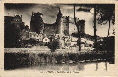 Vitre le Chateau et la Vilaine