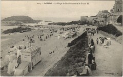 St Malo La Plage de Bon Secours et le Grand Be