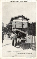 Carte postale ancienne Les petits métiers parisiens - La Marchande de Jouets
                                                                     à Paris 19e
                                