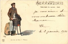 Paris Petits Metiers Les Cris de Paris 7. 1ere serie