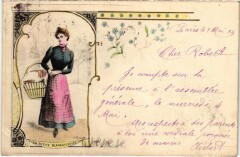 Paris Petits Metiers la petite blachisseuse -
													75 Paris
												