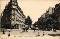 Paris 7e Avenue Bosquet tramway à Paris 7e