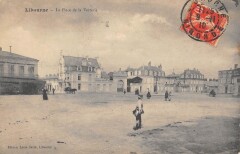 Libourne La Place De La Verrerie à Libourne