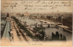 Paris Panorama Seine River