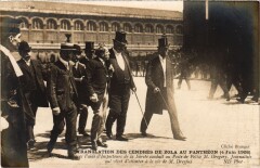Paris Translation des Cendres de Zola Au Pantheon Police Dreyfus