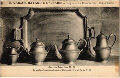 Paris N. CAILAR, Bayard et Cie. Service lauriers