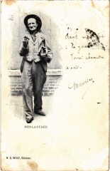 Carte postale ancienne Paris Petits Metiers Bibi-la-Puree
                                                                     à Paris 18e
                                