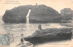 Croix De Vie A Sion La Roche Trouee A Maree Haute