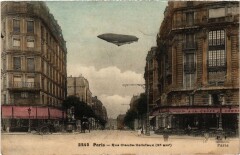 Paris 10e Rue Claude-Vellefaux Dirigeable Aviation F. Fleury à Paris 10e