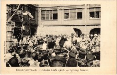 Paris 3e Ecole Centrale Chahut Cube 1906 Le loup ferreux à Paris 3e