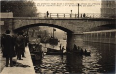 Paris Accident Autobus dans la Seine
