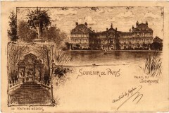 Souvenir de Paris Litho