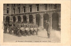 Paris 10e 76e Regiment d'Infanterie Caserne du Chateau d'Eau à Paris 10e