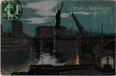 Pont de Grenelle à Paris 15e