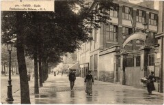 Carte postale ancienne Ecole Professionnelle Diderot
                                                                     à Paris 19e
                                
