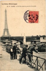 Un coin du Pont de Grenelle -
																					75016 Paris 16e
																			