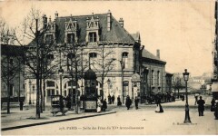 Carte postale ancienne Salle des Fêtes du XVe Arrondissement
                                                                     à Paris 15e
                                