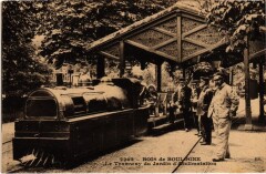 Bois de Boulogne - Le Tramway du Jardin d'Acclimatation à Neuilly-sur-Seine