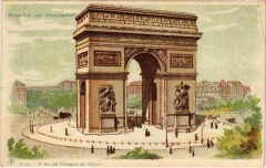 Arc de Triomphe de l'Etoile à Paris 8e