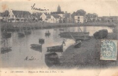 Le Croisic Barques De Peche Dans Le Port au Croisic