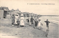La Baule Sur La Plage A Maree Haute -
													44 Loire Atlantique
												