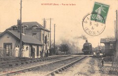 Le Goulet Vue Sur L'Eure Train