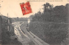 Saint Germain En Laye La Ligne Du Chemin De Fer à Saint-Germain-en-Laye