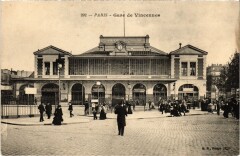 Gare de Vincennes à Paris 12e