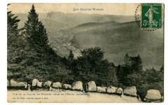 Vosges Vue de la Vallée de Munster prise de l'Hôtel Altenberg