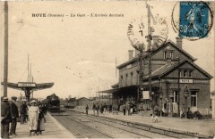 Roye La Gare - L'Arrivee du Train