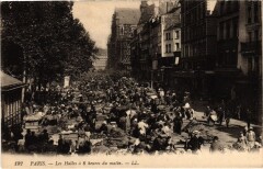Paris Les Halles a 6 heures du matin