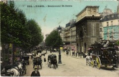 Paris 10e Boulevard Saint-Denis à Paris 10e