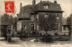 Société parisienne du Caoutchouc Industriel - Quai de Javel - Le Pneu Lutetia - Pavillon de la Direction à Paris 15e