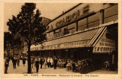 Montparnasse - Restaurant la Coupole à Paris 14e