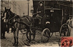 Paris Les femmes cocher Mme Dufaut Transport